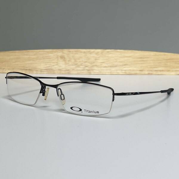 未使用品◆OAKLEY オークリー WINGBACK OX5089-0153 ポリッシュドブラック スクエア型 眼鏡フレーム メガネ メンズ サングラス