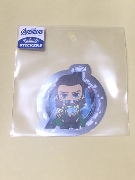 ホットトイズ エクスクルーシブストア 限定 アベンジャーズ エンドゲーム コスベイビー ステッカー ロキ 新品