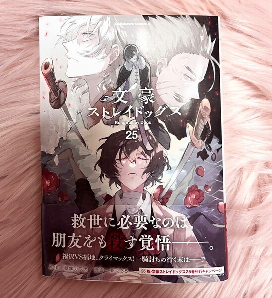 美品 最新巻 文豪ストレイドッグス 25 朝霧カフカ 春河35 初版 文スト