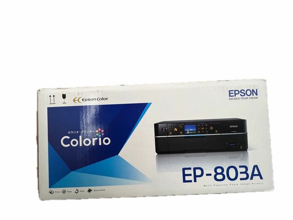 EP-803A EPSON インクジェットプリンター 複合機　スキャナー　コピー機　印刷機　新品箱のみ開封　未使用