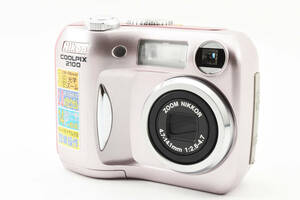 1円～美品＊ニコン Nikon COOLPIX 2100 ピンク