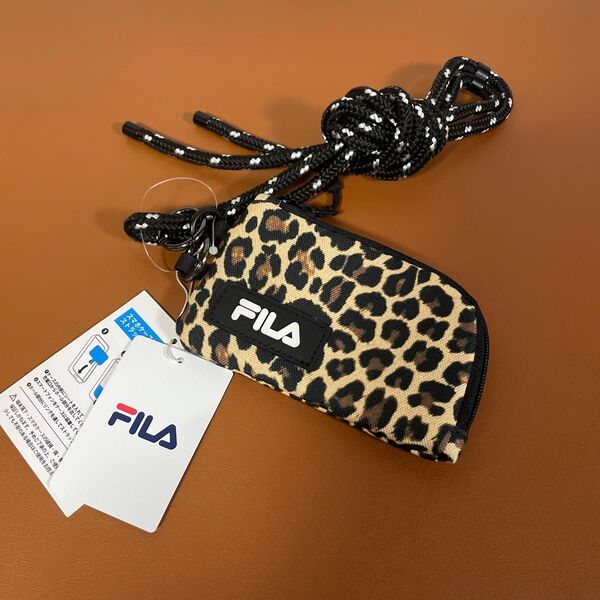 FILAパス コインケース 財布 ポーチスマホストラップ