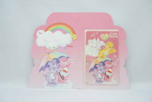 ★台湾限定★ 未使用 悠遊カード 交通カード EASY CARD care bears ケアベア 台湾 限定 レア かわいい くま 熊 pink ピンク 傘