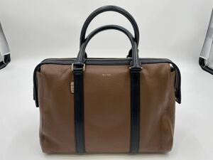 Paulsmith ポールスミス ハンドバック ブラウン系 ビジネスバッグ 中古