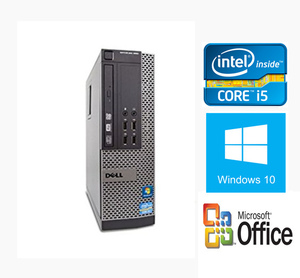 中古パソコン デスクトップパソコン Windows 10 純正Microsoft Office付 HD1TB メモリ8GB DELL Optiplex 990 or 790 Core i5 2400 3.1G