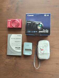 デジタルカメラ Canon/キャノン Power Shot SX610 SH レッド
