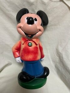 ◎ WALT DISNEY ディズニー MICKY MOUSE ミッキーマウス 貯金箱 フィギュア 現状品 ビンテージ