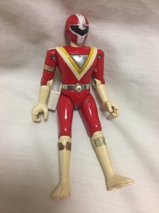 * junk BANDAI Bandai Chogokin Choushinsei Flashman red flash flash man present condition goods that time thing 