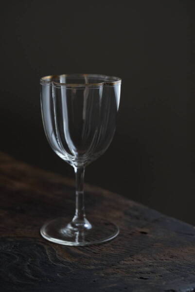 ロブマイヤー Lobmeyr Quatrefoil Water Glass / 19-20th.C・Austria / 古道具 アンティーク 硝子 ワイン グラス クリスタル