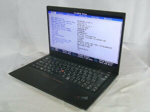 B39772 O-05002 Lenovo ThinkPad X1 Carbon 20KH004UJP Core i5 8250U 8GB ジャンク
