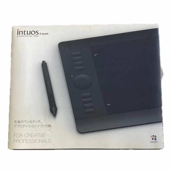 【動作確認済み】wacom Intuos5 touch mediumPTH-650/K1 ペンタブレット 板タブレット
