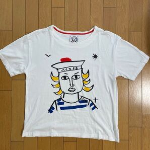 プチバトー ジャン・シャルル・ドゥ・カステルバジャック コラボ 限定 Tシャツ 白