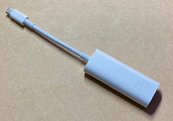 Apple純正 Thunderbolt 3 (USB-C) - Thunderbolt 2 アダプタ