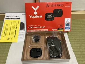 新品　未使用品　ドライブレコーダー　ユピテル　Yupiteru DRY-mini1X マイクロSD32G（TOSHIBA東芝製）つき