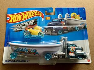 【hotwheels】 SUPER RIGS SCRUBBA DUB DRIVER (Duck n' Roll) スクラバ ダックンロール