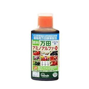 万田アミノアルファ プラス 100ml 植物用 万田酵素 配合 肥料 液体肥料 液肥 植物 栄養剤 100m