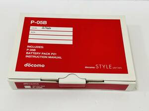 docomo STYLE series P-05B White (ドコモ)　分割完済済み　未使用品