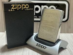 大量出品中!!【希少】未使用 2004年製 Zippo 限定 'NISSAN Fairlady Z 300ZX' 名車コレクション 1002 日産 Z 両面加工 ジッポー 喫煙具 