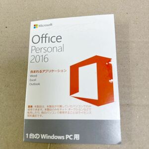 HW0059/中古品/正規品/Microsoft Office Personal 2016/・Word・Excel ・Outlook 認証保証