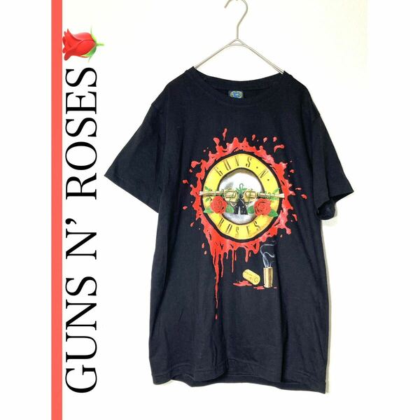 GUNS N’ ROSES Tシャツ 黒 ガンズアンドローゼス