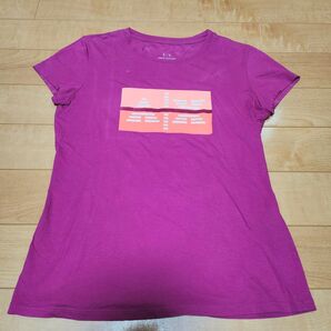 早い者勝ち! アルマーニ エクスチェンジ 半袖 Tシャツ ピンク