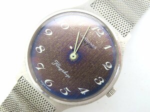 1円◆稼働◆ ロンジン フラッグシップ ブラウン 手巻き ユニセックス 腕時計 N65905