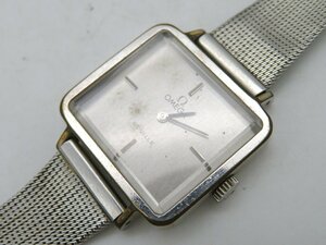 1円◆稼働◆ オメガ デヴィル シルバー 手巻き レディース 腕時計 N67405