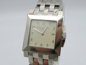 1 иен * работа * Christian Dior D71-100 крем кварц женские наручные часы N58103