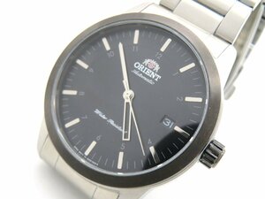 1 иен * работа * Orient AC05-E0-A черный самозаводящиеся часы мужские наручные часы N67304