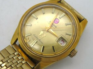 1 иен * работа * Rado золотой шланг Gold самозаводящиеся часы унисекс наручные часы N66802