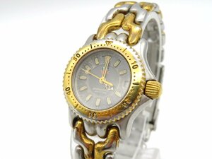 1 jpy * operation * TAG Heuer WG1420-0 silver quarts lady's wristwatch N58909