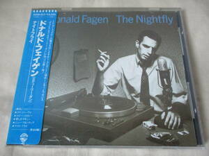 DONALD FAGEN The Nightfly *85(original *82) внутренний наклейка с лентой первый период запись 32XD-312 AOR Steely Dan