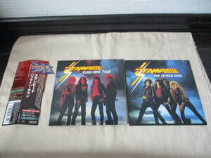STAMPEDE Hurricane Town *08(original *83) the first times production limitation record SHM-CD domestic the first CD. paper jacket 2 kind NWOBHM boat la serial number 