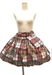 ALICE and the PIRATES Royal crown's tea package pattern skirt One-piece 