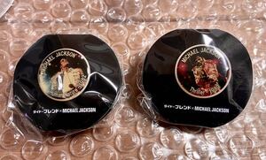 マイケル・ジャクソン　Michael Jackson 日本製非売品　ピンバッジ　japan promo pin 2個セット