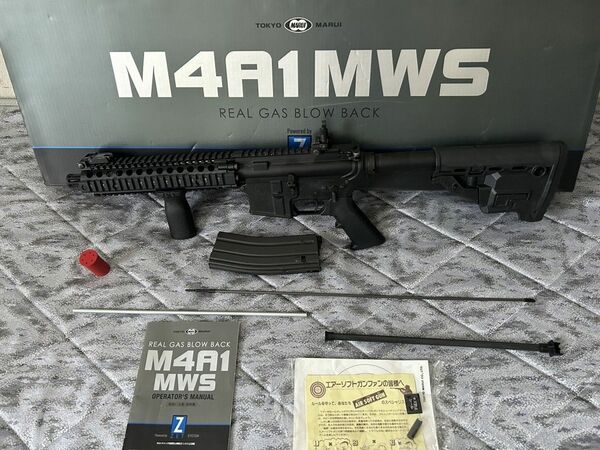 【カスタム品/即決】東京マルイ M4 MWS DANIEL DEFENSE DD MK18カスタム　ガスブローバック　GBB