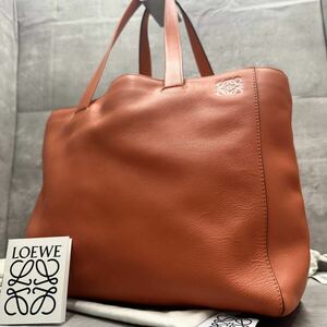 1 иен # превосходный товар / действующий # Loewe LOEWE мужской East талия большая сумка портфель shopa- большая сумка дыра грамм A4* большая вместимость плечо ..