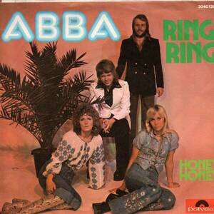 ABBA 「Ring Ring/ Honey Honey」ドイツ盤EPレコード