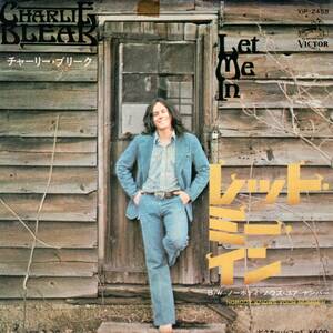 Charlie Bleak 「Let Me In (I'm No Stranger)/ Nobody Knows Your Number」国内盤サンプルEPレコード