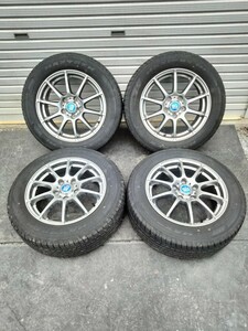 グリーンテック GreenTech 6.5J×16インチ PCD114.3 5穴 205/60R16 4本セット