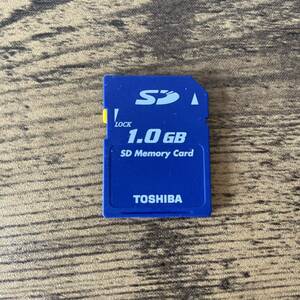 東芝　SDカード　TOSHIBA 1GB SDメモリーカード 