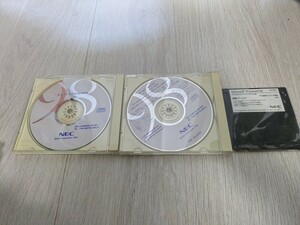 PC-9821 Nb10/S8 バックアップCD-ROM チュートリアルCD リカバリ