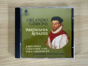 B1/Savall Gibbons;Fantaisies Royales CD 