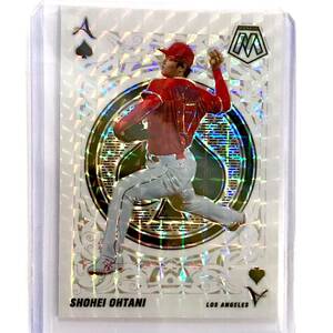 大谷翔平 2022 PANINI MOSAIC PRIZM BASEBALL Aces No.A-2 エース トランプ レインボー レアカード エンゼルス ドジャース インサート