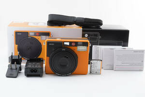 [ super finest quality beautiful goods *] Leica Leicazo four toSOFORT orange instant camera film camera #M10620