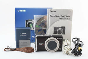 【元箱付き美品★】キャノン Canon PowerShot SX200 IS 12x バッテリー付き コンパクトデジタルカメラ #M10622