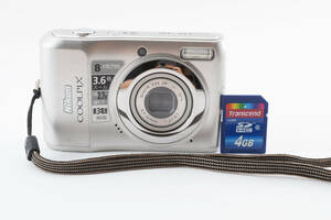 【動作良好★】ニコン Nikon COOLPIX L19 クールピクス コンパクトデジタルカメラ 単三電池駆動 #M10623