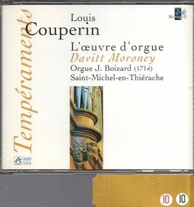 Louis Couperin / Davitt Moroney L'Oeuvre d'Orgue (3CD)
