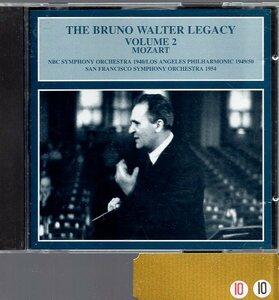 THE BRUNO WALTER LEGACY VOLUME Ⅱ　モーツァルト（２CD)