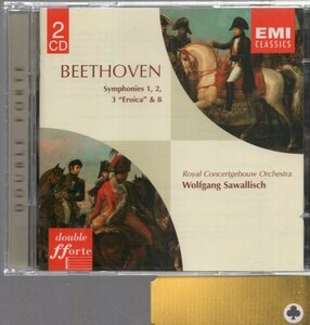 ベートーヴェン：交響曲第1番、2番、3番「英雄」／サヴァリッシュ(2CD)
